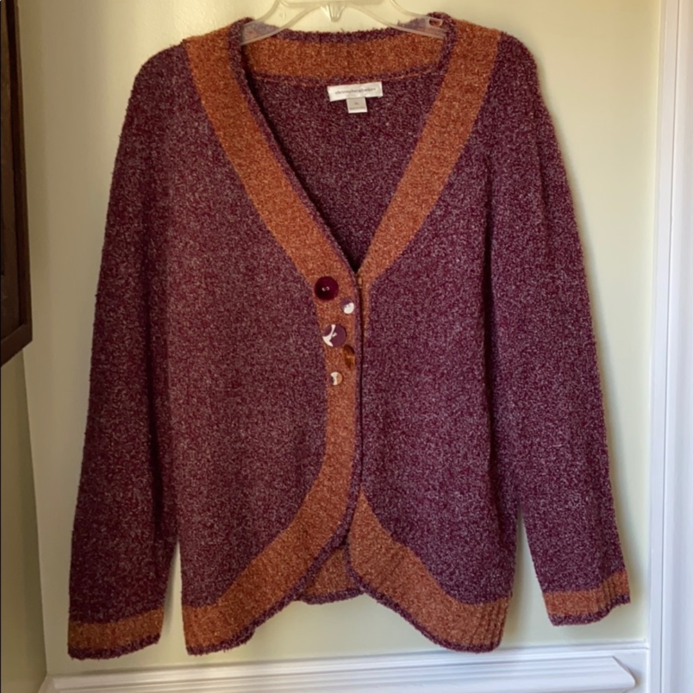 Christopher and Banks Button Sweater